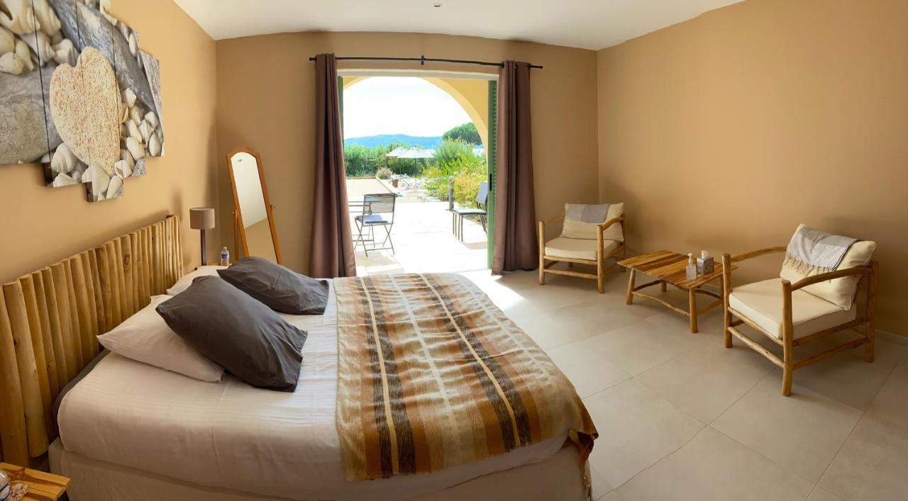 La Mauresque Bed & Breakfast Grimaud Bagian luar foto
